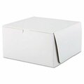 Southern Champion SCT, Tuck-Top Bakery Boxes, 10w X 10d X 5 1/2h, White, 100/carton, PK100 0977